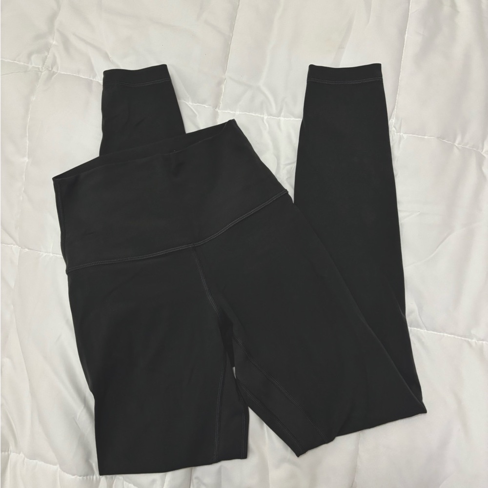 Lululemon Graphite Grey Align Leggings, size 2. 25”